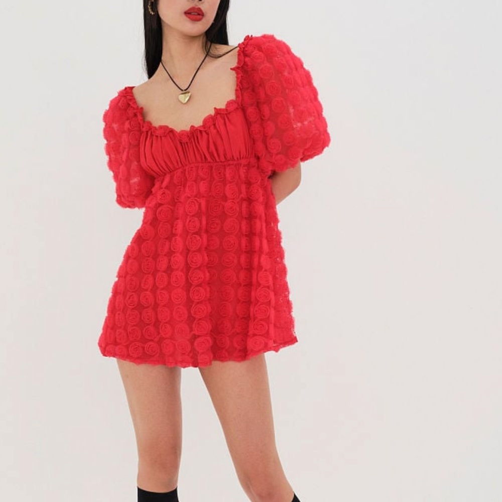 For Love and Lemons Hannah Mini Dress. Size Small.